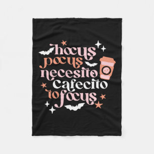 Pocus Necesito Cafecito Um Mich Zu Konzentrieren H Fleecedecke