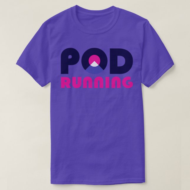Pod Running Coach Buffalo NY T-Shirt (Design vorne)