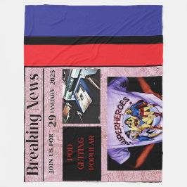 POD STUFF FLEECE BLANKET!