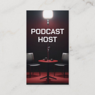 Podcast-Host Visitenkarte