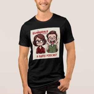 Podcast-Logo-T - Shirt für Sunnydale-Tagebücher