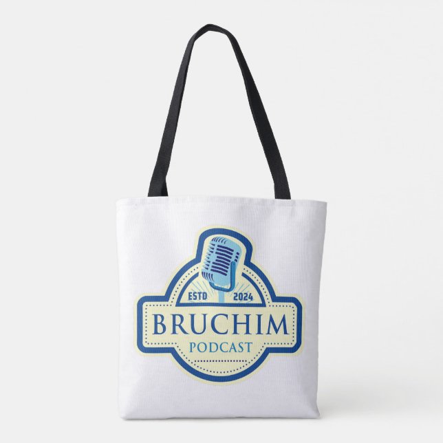 Podcast Tote Tasche (Rückseite)