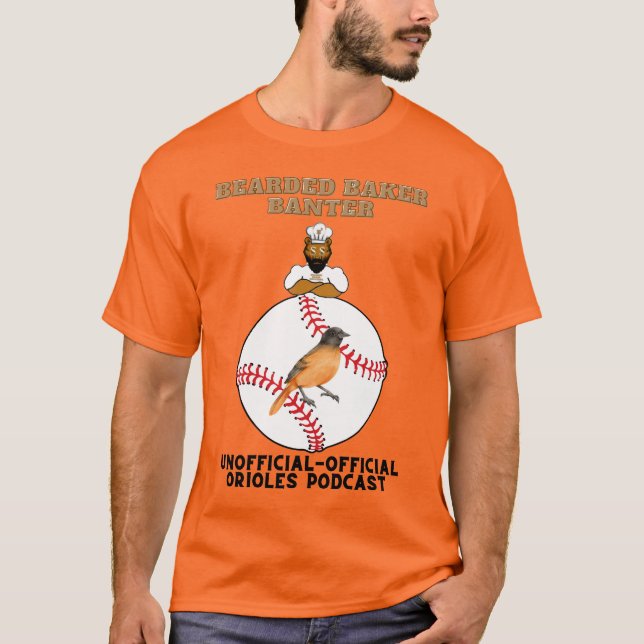 Podcast über Offizielle Orioles T-Shirt (Vorderseite)