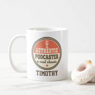 Podcaster Gift Funny Podcasting Jornalist Kaffeetasse
