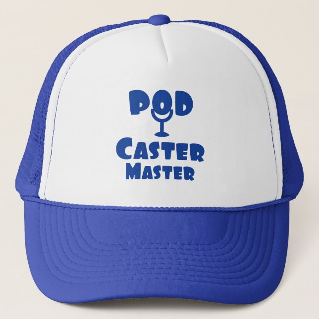 Podcaster Truckerkappe (Vorderseite)