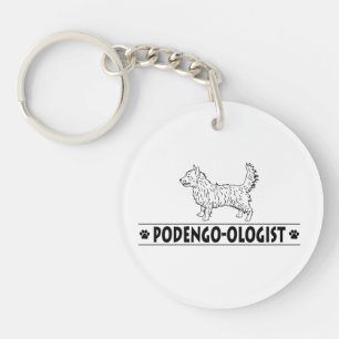 Podengo Pequeno Schlüsselanhänger