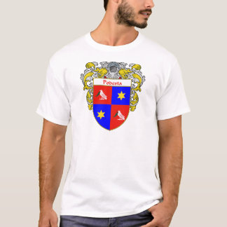 Podesta Wappen (überzogen) T-Shirt