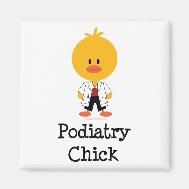 Podiatrie Chick Magnet (Vorne)