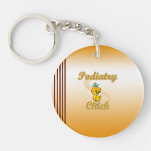 Podiatrie Chick Schlüsselanhänger