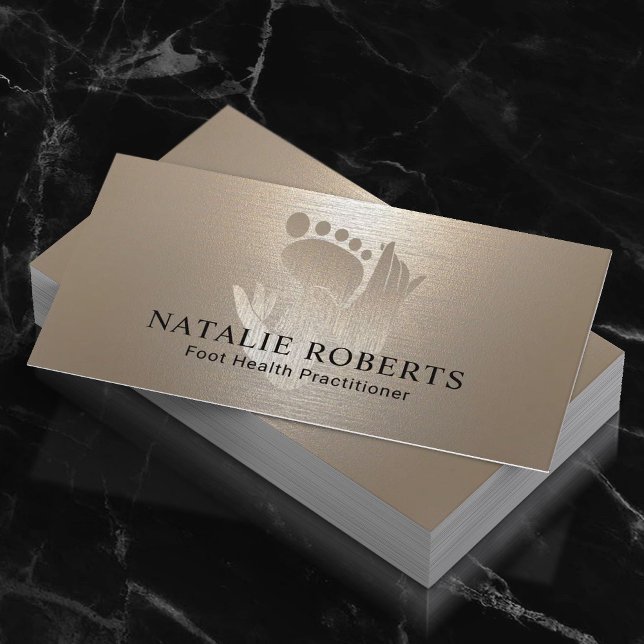 Podiatrist Foot Massage Therapie WELLNESS-CENTER g Visitenkarte (Von Creator hochgeladen)