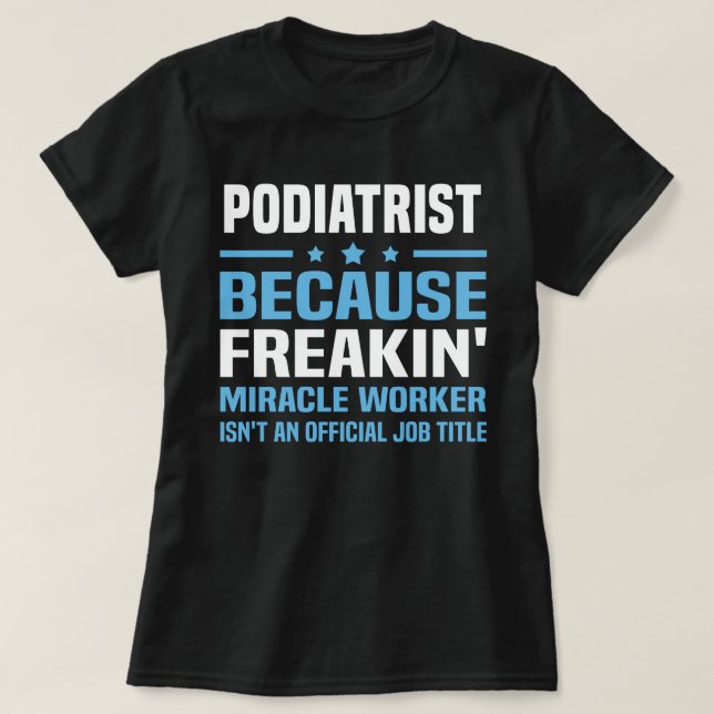 Podiatrist T-Shirt (Design vorne)