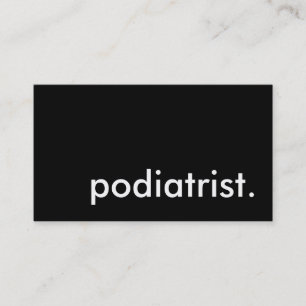 Podiatrist Visitenkarte