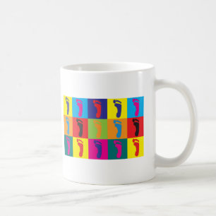 Podiatry-Pop-Kunst Tasse