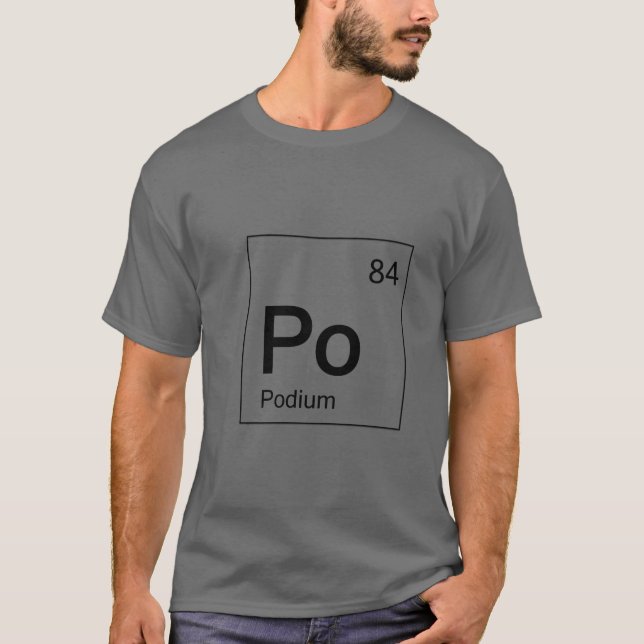 Podium T-Shirt (Vorderseite)