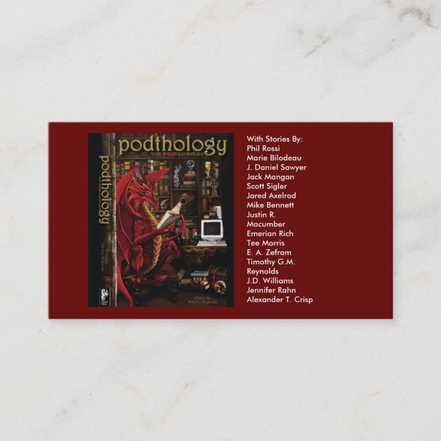 Podthology Visitenkarten Visitenkarte (Vorderseite)