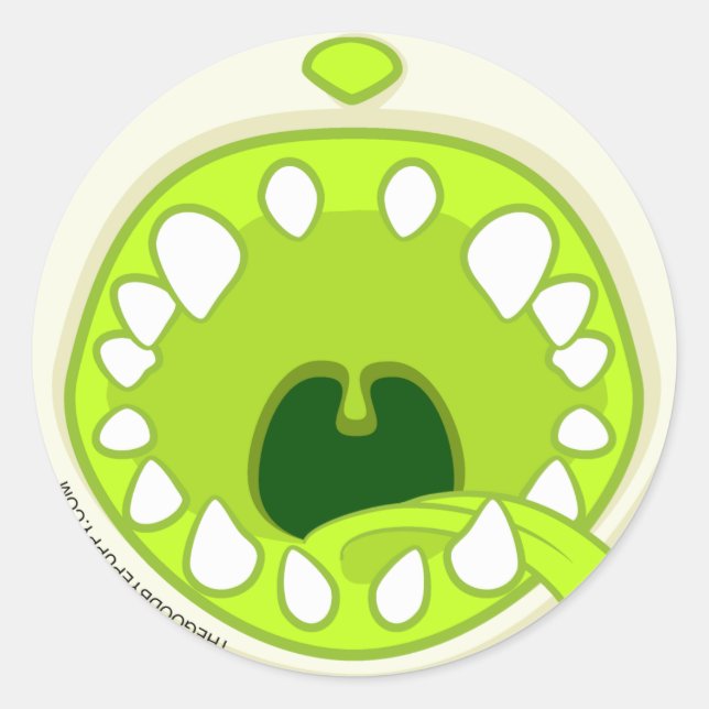 Poe ARF! Face Sticker (Vorderseite)