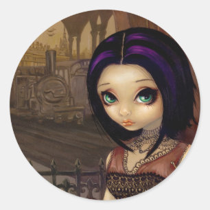 "Poe"-Aufkleber Runder Aufkleber