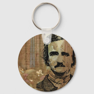 Poe Collage Schlüsselanhänger
