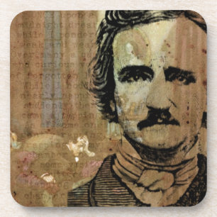 Poe Collage Untersetzer