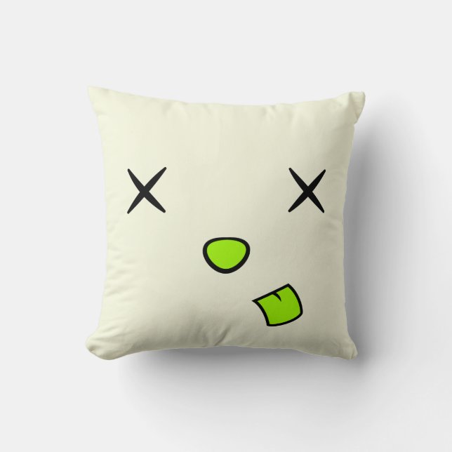 Poe das Auf Wiedersehen Welpen-Kissen Kissen (Vorderseite)