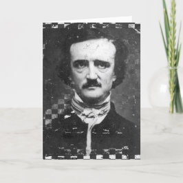 Poe, Geburtstag Karte