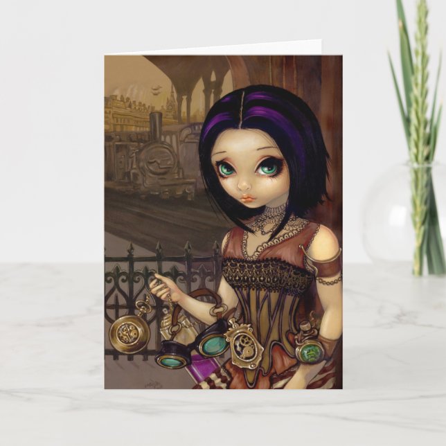 "Poe-" Gruß-Karte Karte (Vorderseite)