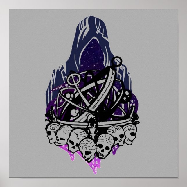 POE Headhunter Shaper Atlas Poster (Vorne)