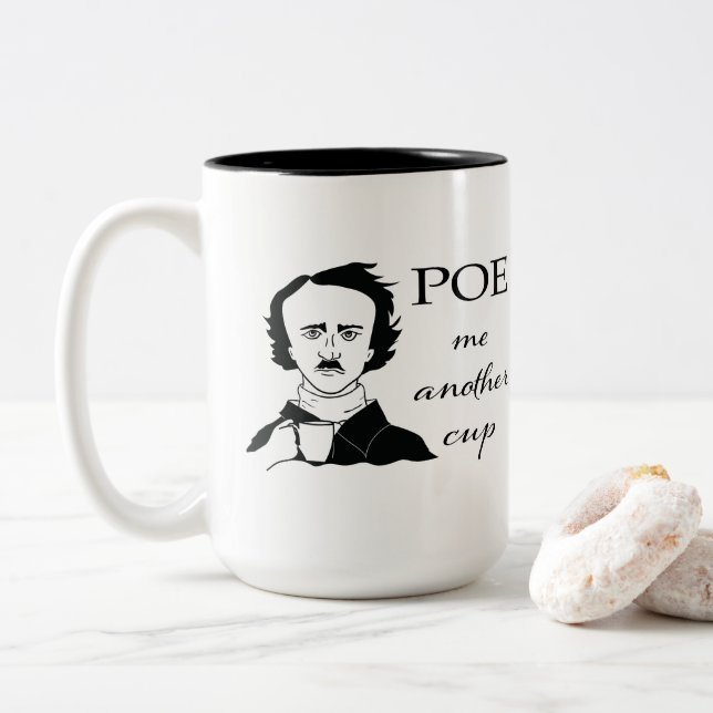 POE ich eine andere Schale Zweifarbige Tasse (Mit Donut)