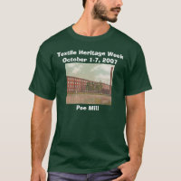 Poe-Mühle/Textilerbwochen-T-Shirt