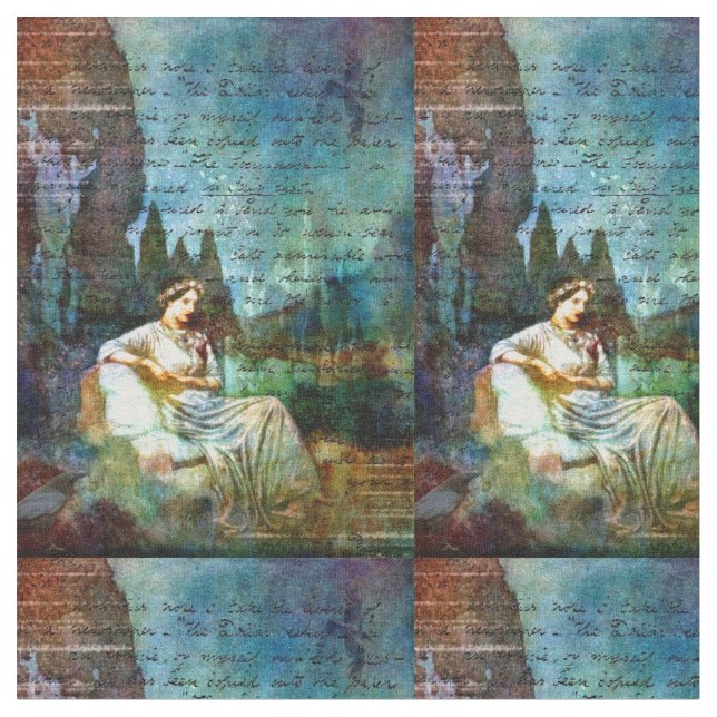 Poe Poetry Stoff (Nahaufnahme)