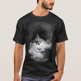 Poe Raven Illustration von Gustave Dore T-Shirt