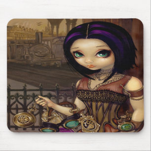 Poe - steampunk Fee Mousepad