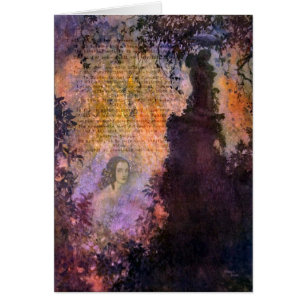 Poe to Mrs Marie Louise (Shaw) Digital Collage