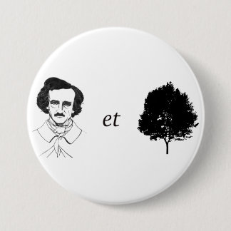 Poe-und-Baum Knopf Button