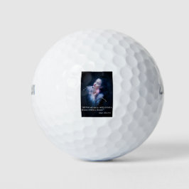 Poe Zitat über Träume Golfball