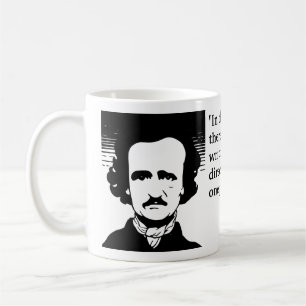 Poe Zitat zum Schreiben Kurzer Geschichten Kaffeetasse