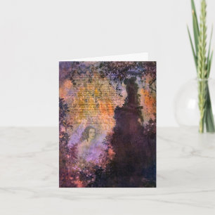 Poe zu Collage Frau-Marie Louise (Shaw) Digital Karte