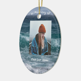  Poem Memorial Keepsake Ocean Sea Beach Keramik Ornament