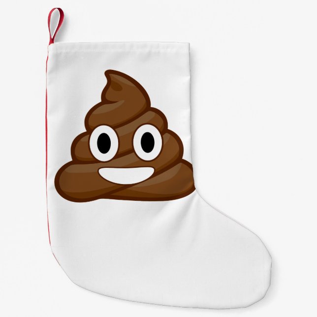 poemoji xmas Weihnachtsfeier Strumpf Kleiner Weihnachtsstrumpf (Vorderseite)