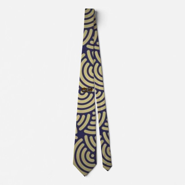 Poe's Magic Art Deco Necktie Krawatte (Vorderseite)