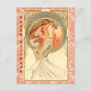 Poesie, Alles Gute zum Geburtstag Postkarte