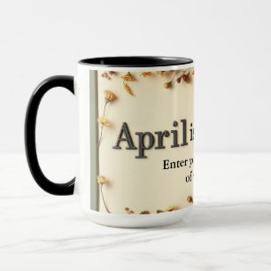 Poesie in Blütenpracht Floraler Literarischer Kaff Tasse