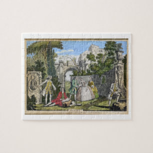 Poesie, Kneipe. durch Robert Sayer (fl.1750-80) Puzzle