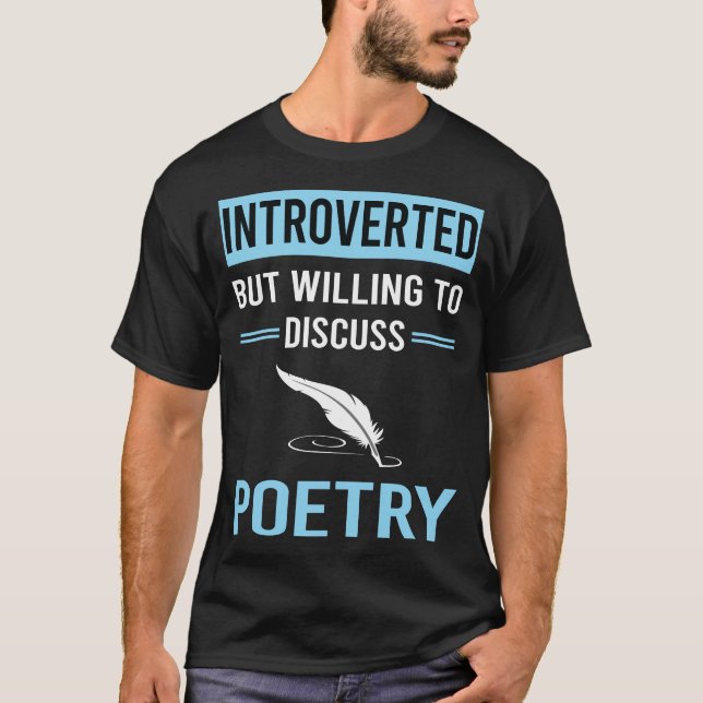 Poesie-Poet T-Shirt (Vorderseite)