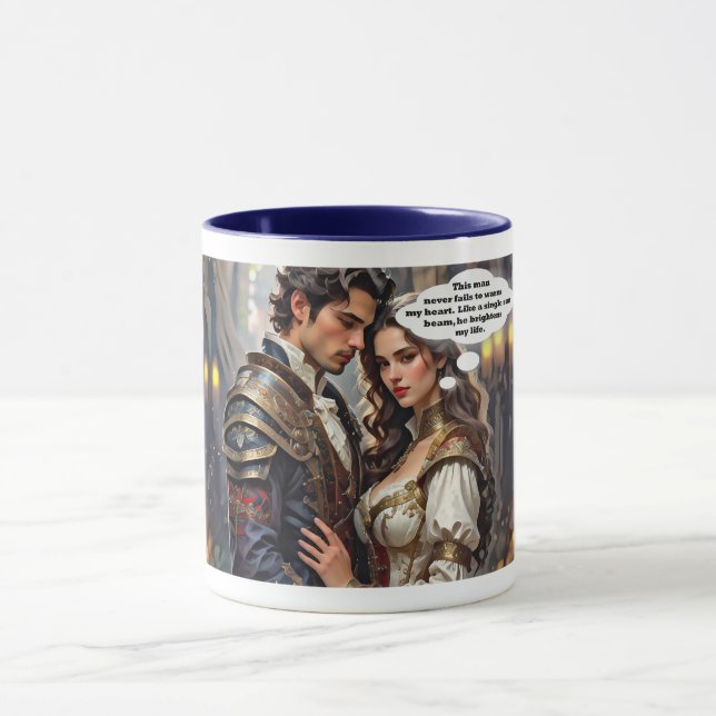 Poesie-Romantik-Tasse Tasse (Zentrum)