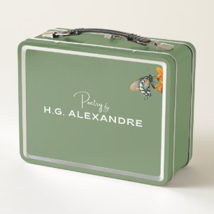 Poesie sanft gemalt – Metall-Lunchbox Metall Brotdose