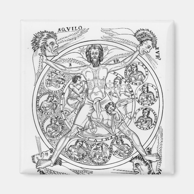 Poesie und Musik Magnet (Vorne)