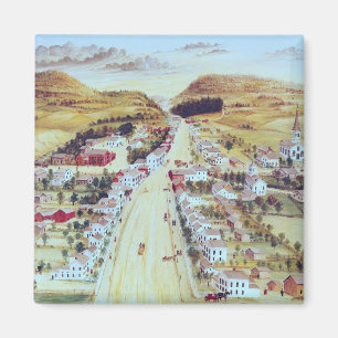 Poestenkill, New York, c.1855 Magnet