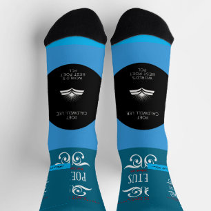 Poet Caldwell Lee Apparel Crew Socks Socken