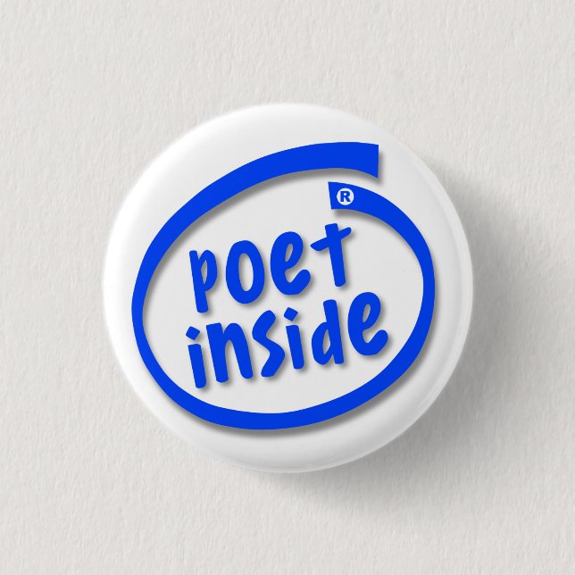 Poet Inside Button (Vorderseite)
